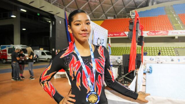Valentina Villalobos, oriunda de Guaymallén y de 17 años, logró la medalla dorada en la categoría Junior en el Torneo Nacional que se realizó en La Rioja. Gentileza