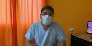 Doctor Laureano Méndez, director del Hospital San José de Balnearia