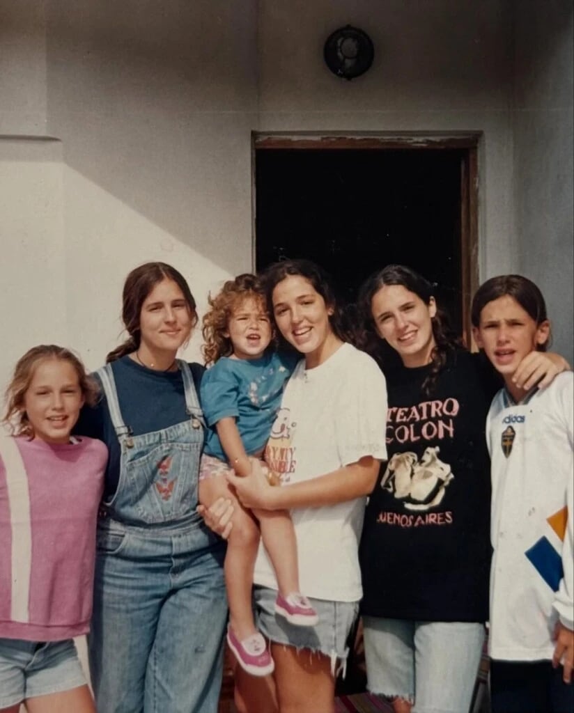 La familia de Griselda Siciliani.