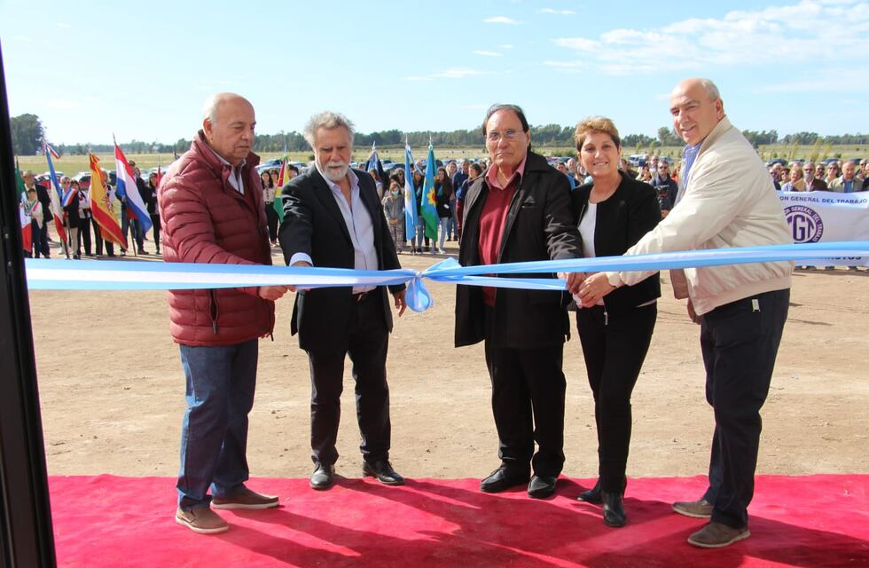 138º aniversario de Tres Arroyos: Se inauguraron los talleres del Centro de Formación Laboral en el Polo Educativo