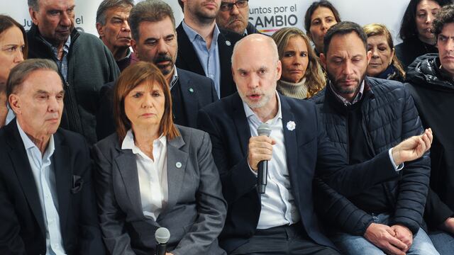 Patricia Bullrich y Horacio Rodríguez Larreta protagonizarán las PASO de Juntos por el Cambio (Foto: Federico López Claro)