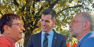 Viotti y Scavino recorrieron los barrios