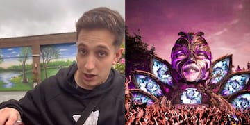 El joven fue a Tomorrowland y se hizo viral por su insóiita reflexión.