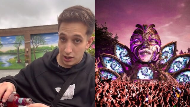 El joven fue a Tomorrowland y se hizo viral por su insóiita reflexión.