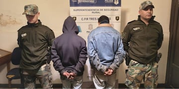 Dos aprehendidos por robo en un establecimiento rural