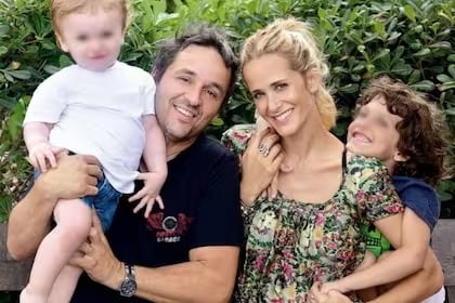 Julieta Prandi y su expareja en el pasado