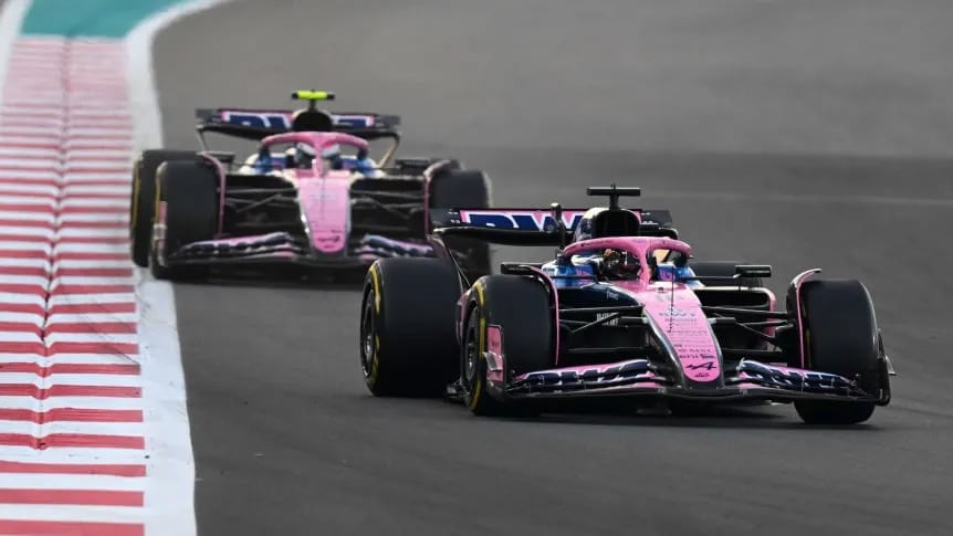 Franco Colapinto en GP de Abu Dhabi