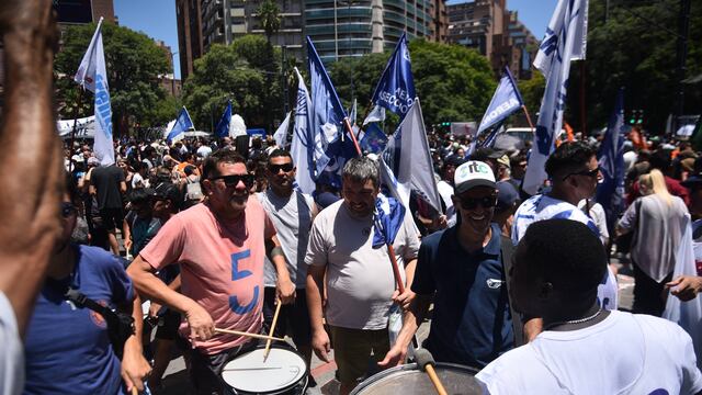 Protesta de la CGT. Foto: Pedro Castillo / La Voz