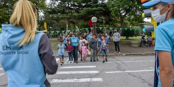 Fue a través del Programa “Me cuido, Te cuido” que organiza la Municipalidad de General Pueyrredon: recorrieron circuitos y tuvieron diferentes estaciones de juego y aprendizaje.