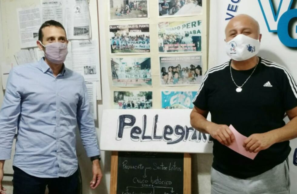 La vecinal “Guardia Nacional” recibió la visita del Intendente Pablo Corsalini