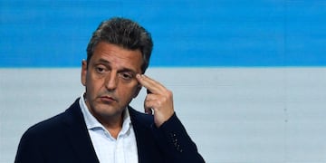 Sergio Massa, ministro de Economía. (AP)