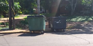 Posadas: encuentran un feto sin vida en un contenedor de basura.