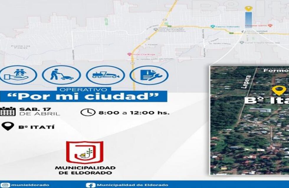 Operativo “Por mi Ciudad” continúa por los barrios: esta vez estará en Itatí