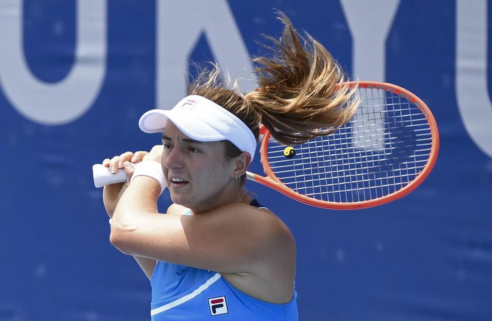 Nadia Podoroska sigue con problemas físicos y no estará en el Argentina Open