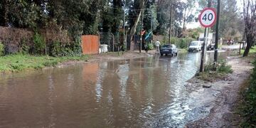 Inundación en Mar del Plata. (Archivo)