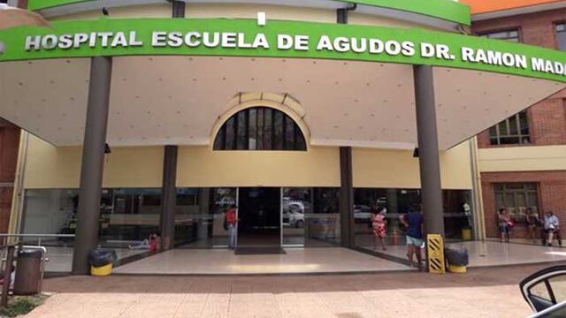 Hospital donde estaba internada la víctima