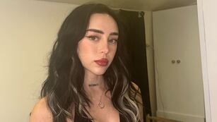 La artista de 23 años bromeó sobre la grabación