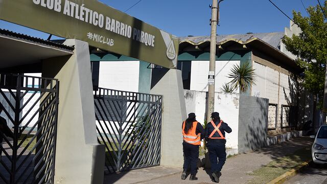 Inseguridad en Club Barrio Parque.