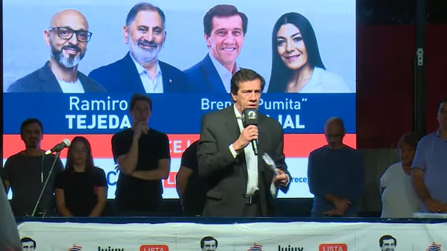 El gobernador Carlos Sadir cerró con su discurso el acto del frente Jujuy Crece en Alto Comedero.