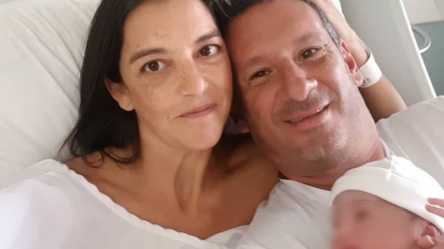 Soledad Laciar anunció el nacimiento de su hija Martina (Instagram)