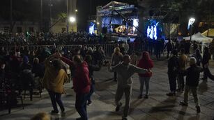 Vigilia ante un nuevo aniversario de la Guerra de Malvinas. (Facundo Luque / La Voz)