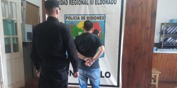 Violó una restricción perimetral y fue detenido en Montecarlo.