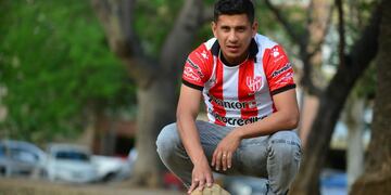 Como en el potrero, Damián Arce habló de todo. (José Gabriel Hernández / La Voz).