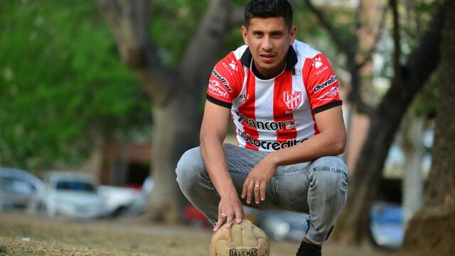 Como en el potrero, Damián Arce habló de todo. (José Gabriel Hernández / La Voz).