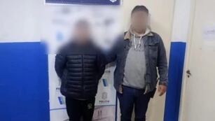 El sujeto que fue apresado por las autoridades policiales.