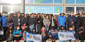 Juegos Bonaerenses: la Delegación tresarroyense rumbo a Mar del Plata