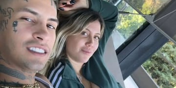 Wanda Nara y L-Gante, más enamorados que nunca