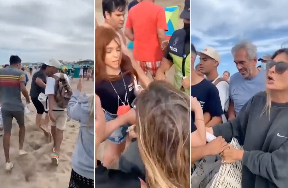 Inspectores quisieron sacarle la canasta a un churrero en Pinamar y la resistencia de los turistas se volvió viral