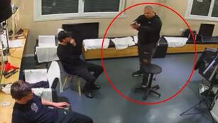 Recoleta: empleado de una peluquería mató de un tiro a un compañero. Foto: Captura de video