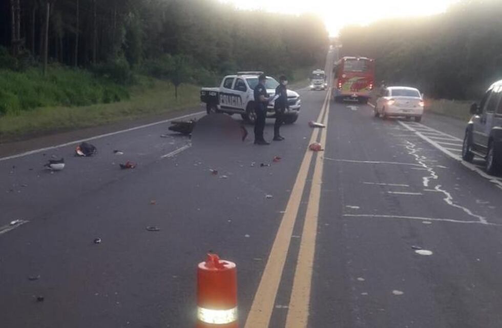 Motociclista pierde la vida tras accidente en Hipólito Yrigoyen
