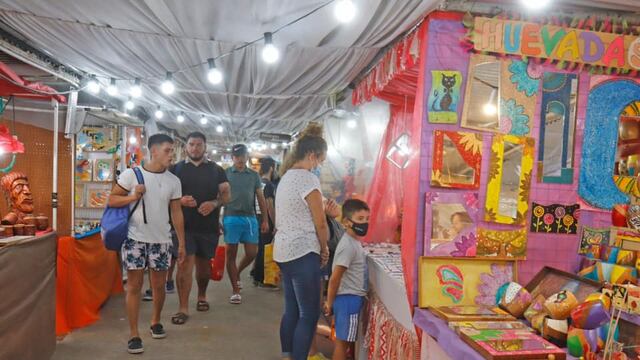 Ferias de artesanos en Carlos Paz.