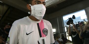 Héctor Fabián Maravilla alias "Pitay" fue imputado en la Fiscalía de Homicidios este mediodía y trasladado a la Penitenciaría. Orlando Pelichotti/Los Andes