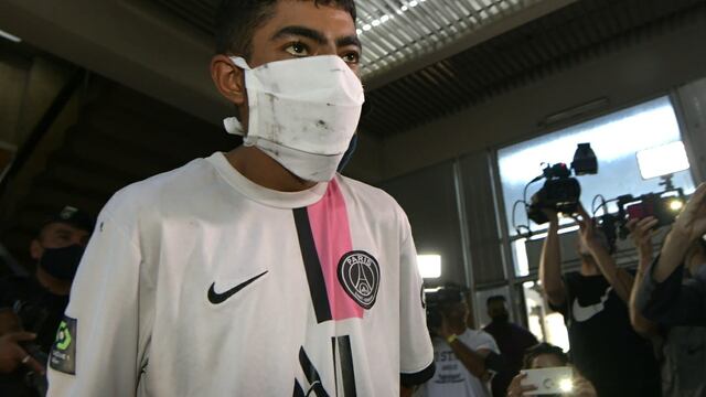 Héctor Fabián Maravilla alias "Pitay" fue imputado en la Fiscalía de Homicidios este mediodía y trasladado a la Penitenciaría. Orlando Pelichotti/Los Andes