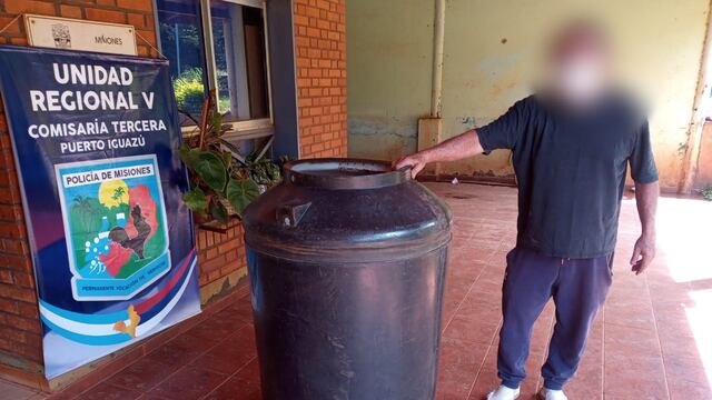 Robaron un tanque de agua en Puerto Iguazú.