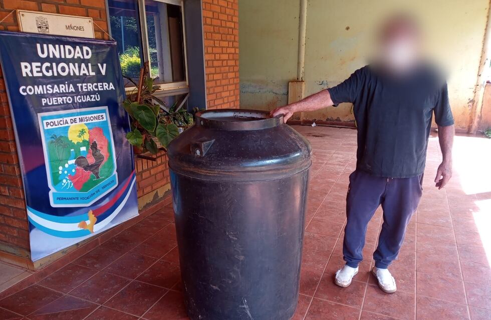 Robaron un tanque de agua en Puerto Iguazú