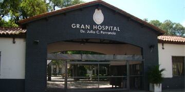 El bebé está internado en terapia intensiva en el Hospital Perrando.