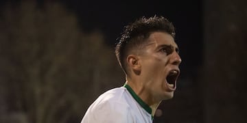 Juan Pablo Ruíz Gómez convirtió en el último partido de Ferro. Y el lunes espera a Belgrano.