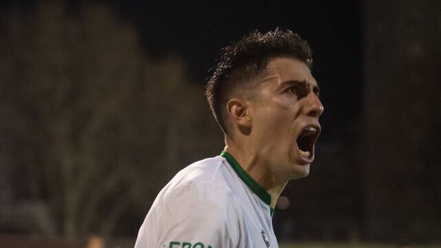 Juan Pablo Ruíz Gómez convirtió en el último partido de Ferro. Y el lunes espera a Belgrano.