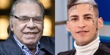 Enrique Pinti trató de "grasa" a L-Gante.