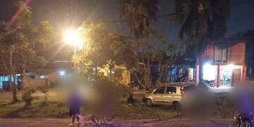 Ebrio, despistó e impactó contra un árbol en Puerto Iguazú.