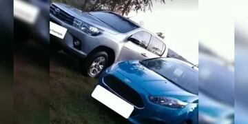Recuperan uno de los vehículos robados la semana pasada en Eldorado.