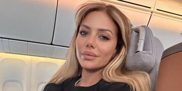 Desde Marbella, Evangelina Anderson enamoró con un look golfista