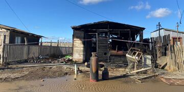 Río Grande: hombre perdió la vida tras un voraz incendio