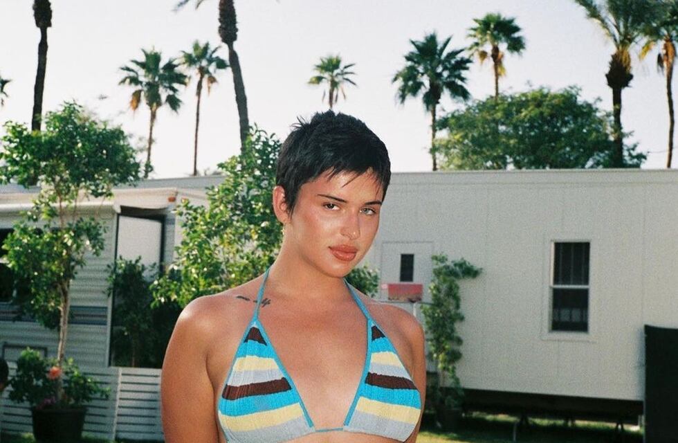 El día que Nathy Peluso cautivó a sus fans con un microbikini de animal print