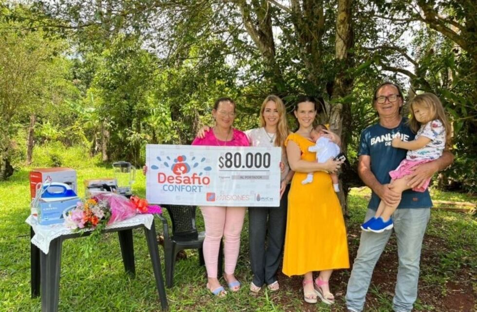 Eldorado: una mujer ganó el primer premio del Desafío Confort del IPLyC en el día de su cumpleaños