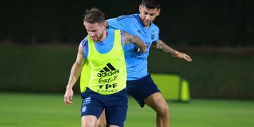 El cordobés Cristian Romero busca su chance en el equipo de la selección que enfrentará el viernes a Países Bajos. (@Argentina)
